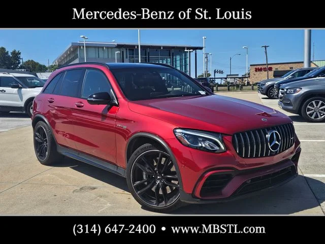 Used 2019 Red Mercedes-Benz GLC 63 AMG® image 1
