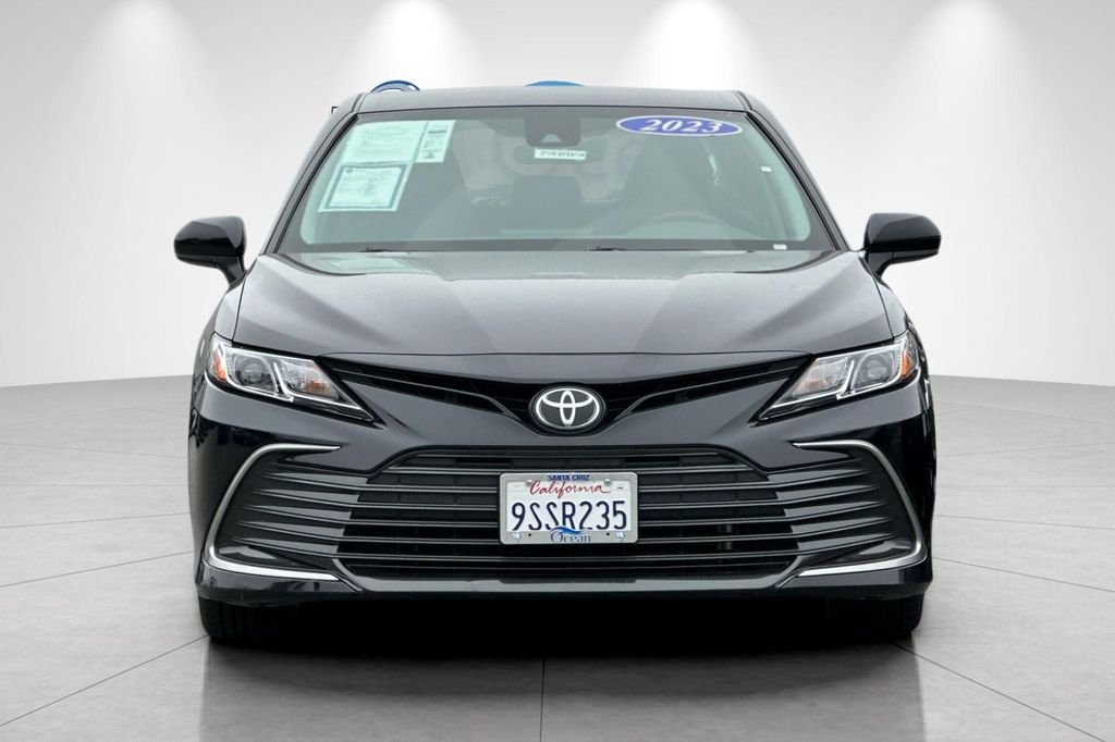 Used 2023 Midnight Black Metallic Toyota LE image 10