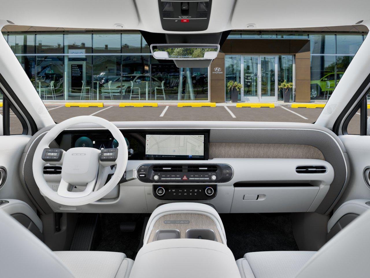 New 2026 Creamy White Pearl Hyundai Blue SEL 7P image 11