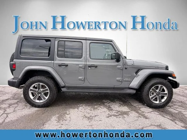Used 2023 Gray Jeep Sahara image 3