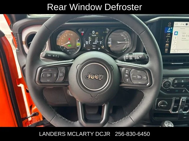 Used 2025 Orange Jeep Sport S 4xe image 16