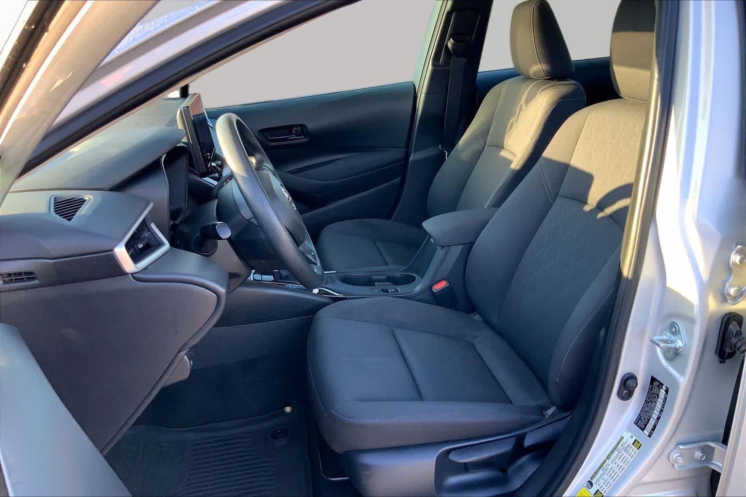 Used 2024 Classic Silver Metallic Toyota LE image 8
