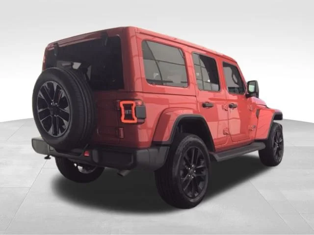 Used 2025 Red Jeep Sahara 4xe image 8
