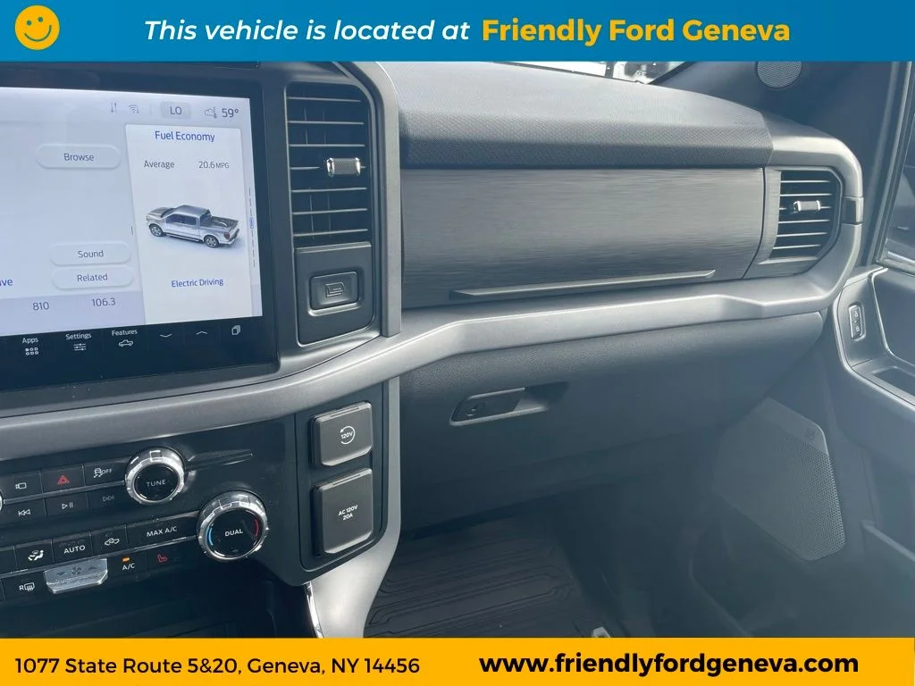 Used 2025 Agate Black Metallic Ford XLT image 61