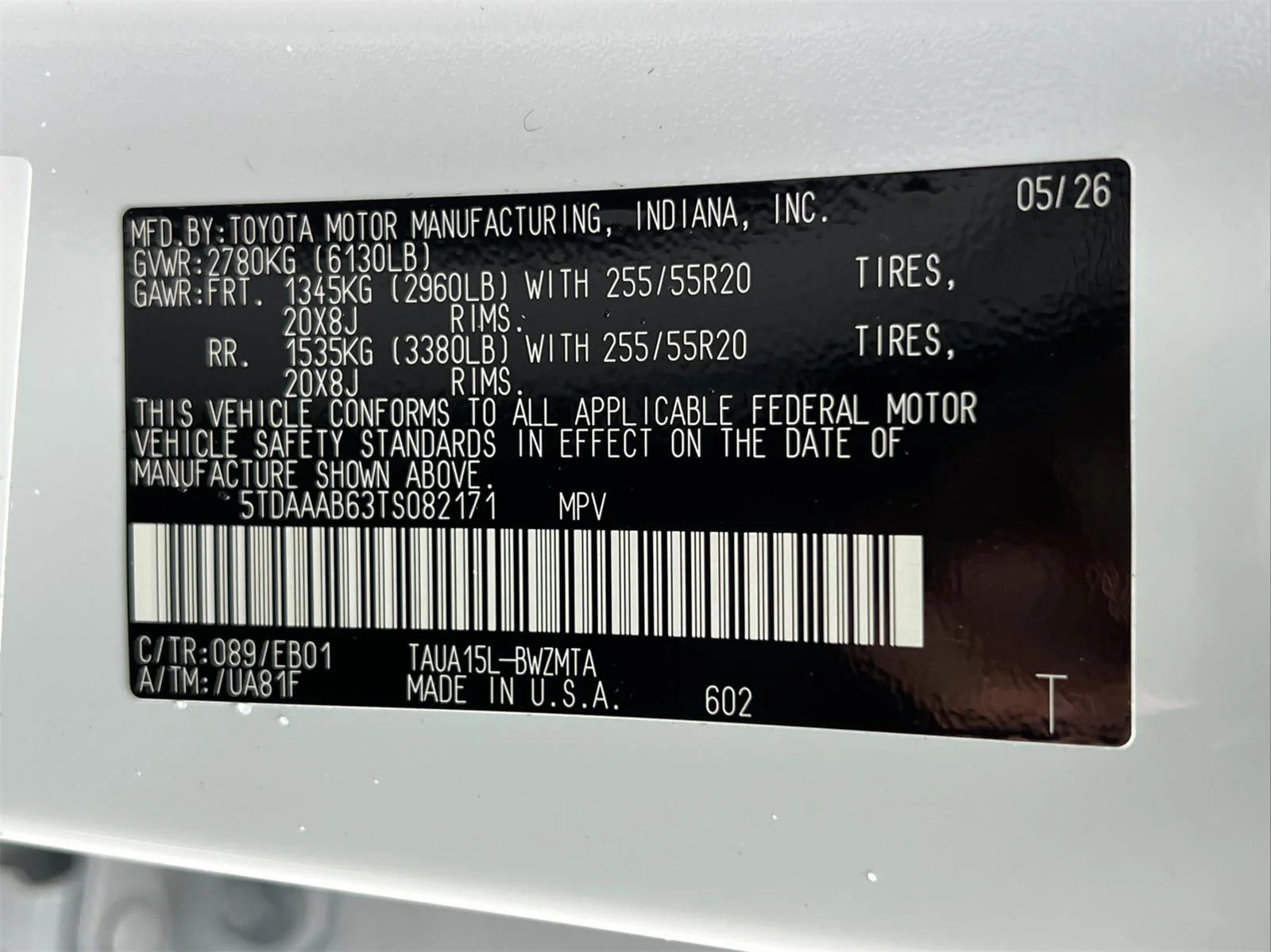 New 2026 Wind Chill Pearl Lexus TX 350 Premium image 25