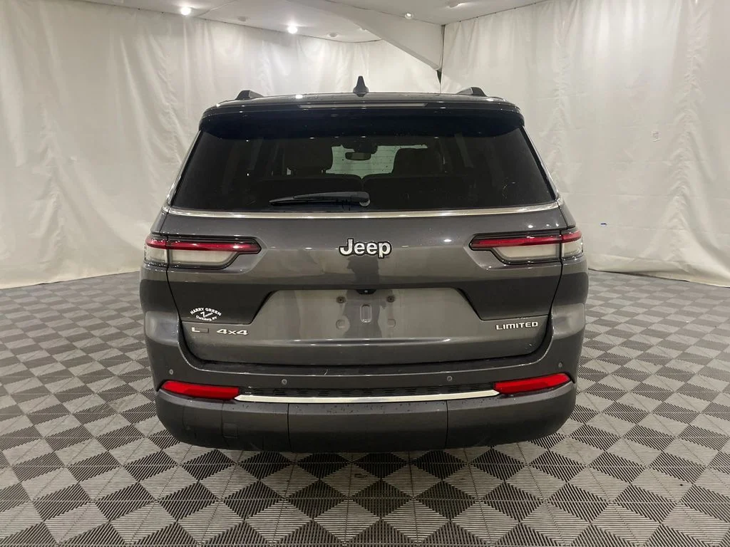 Used 2021 Baltic Gray Metallic Clearcoat Jeep Limited image 6
