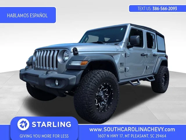 2018 Jeep Wrangler Unlimited Sport S 4x4