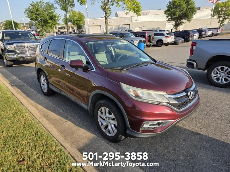 Used 2015 Basque Red Pearl II Honda EX image 3
