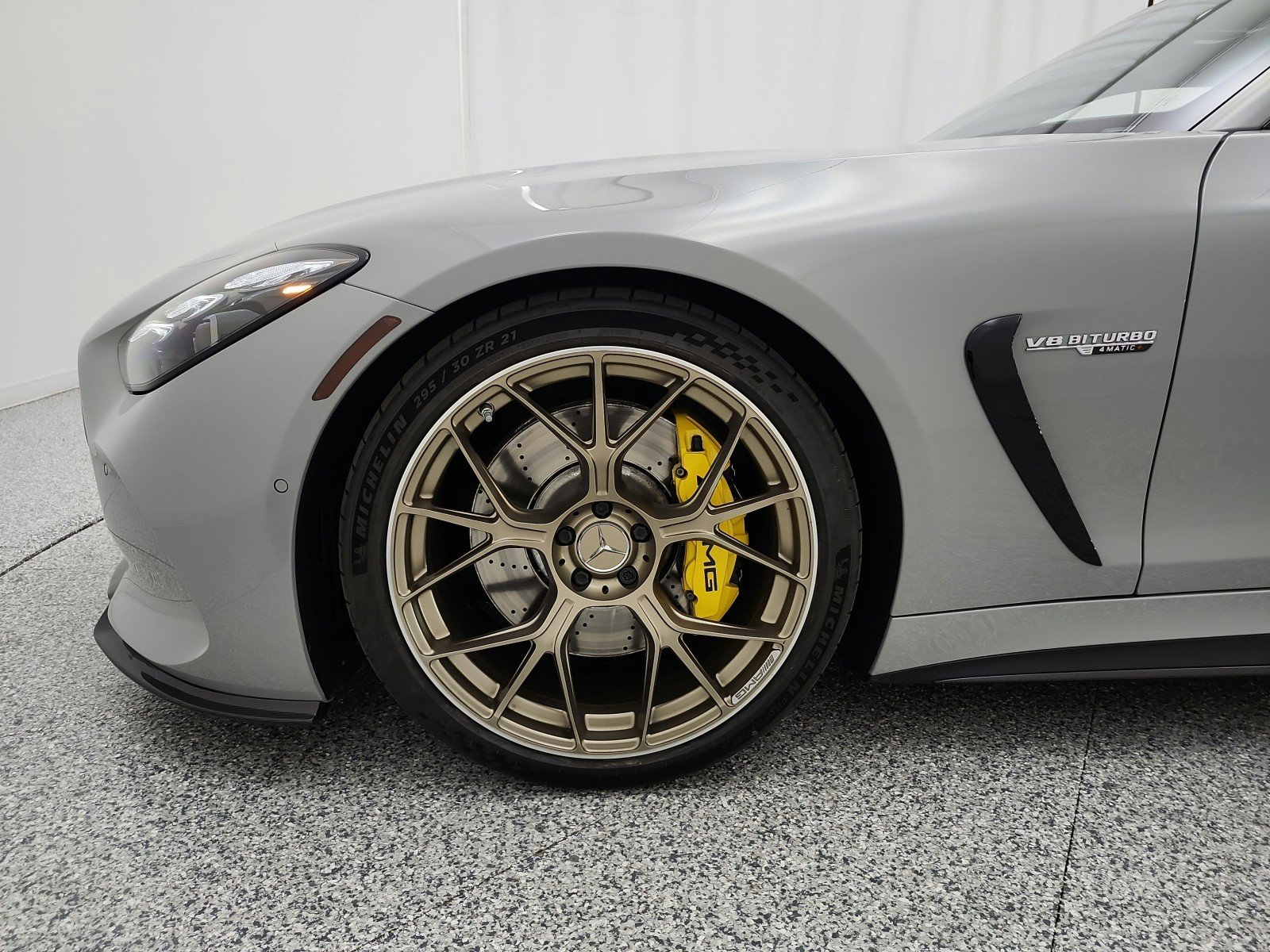 Certified Used 2025 MANUFAKTUR Alpine Grey Mercedes-Benz AMG® GT 63 Coupe image 17