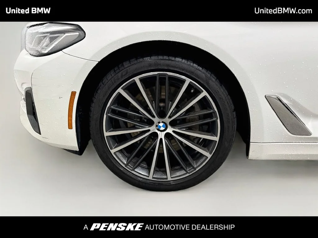 Certified Used 2023 Alpine White BMW 530i image 9