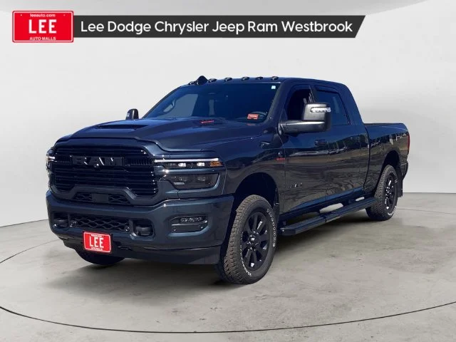 New 2026 Blue Metallic Ram LARAMIE MEGA CAB 4X4 6