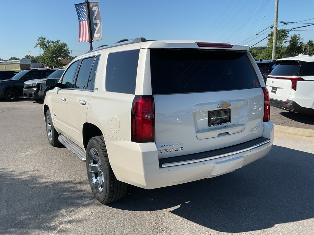 Used 2015 White Diamond Tricoat Chevrolet LTZ image 8