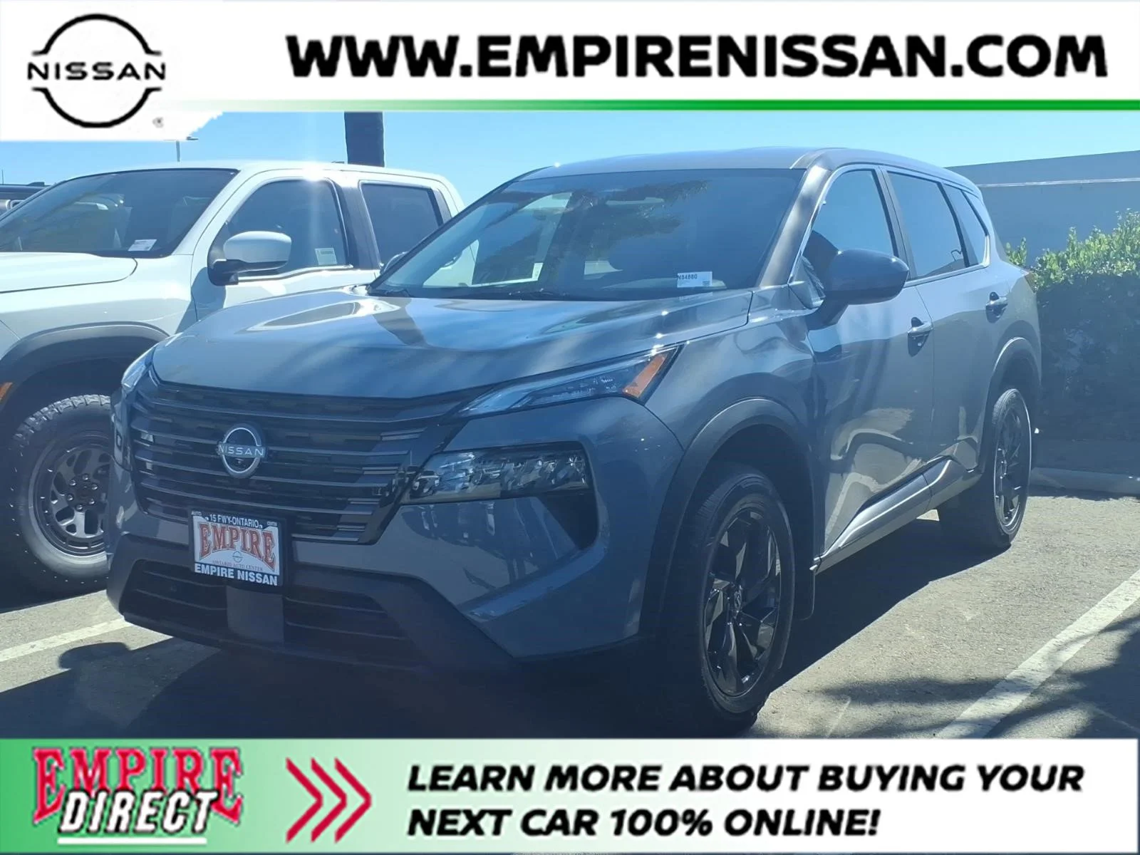 New 2026 Boulder Gray Pearl Nissan SV image 1