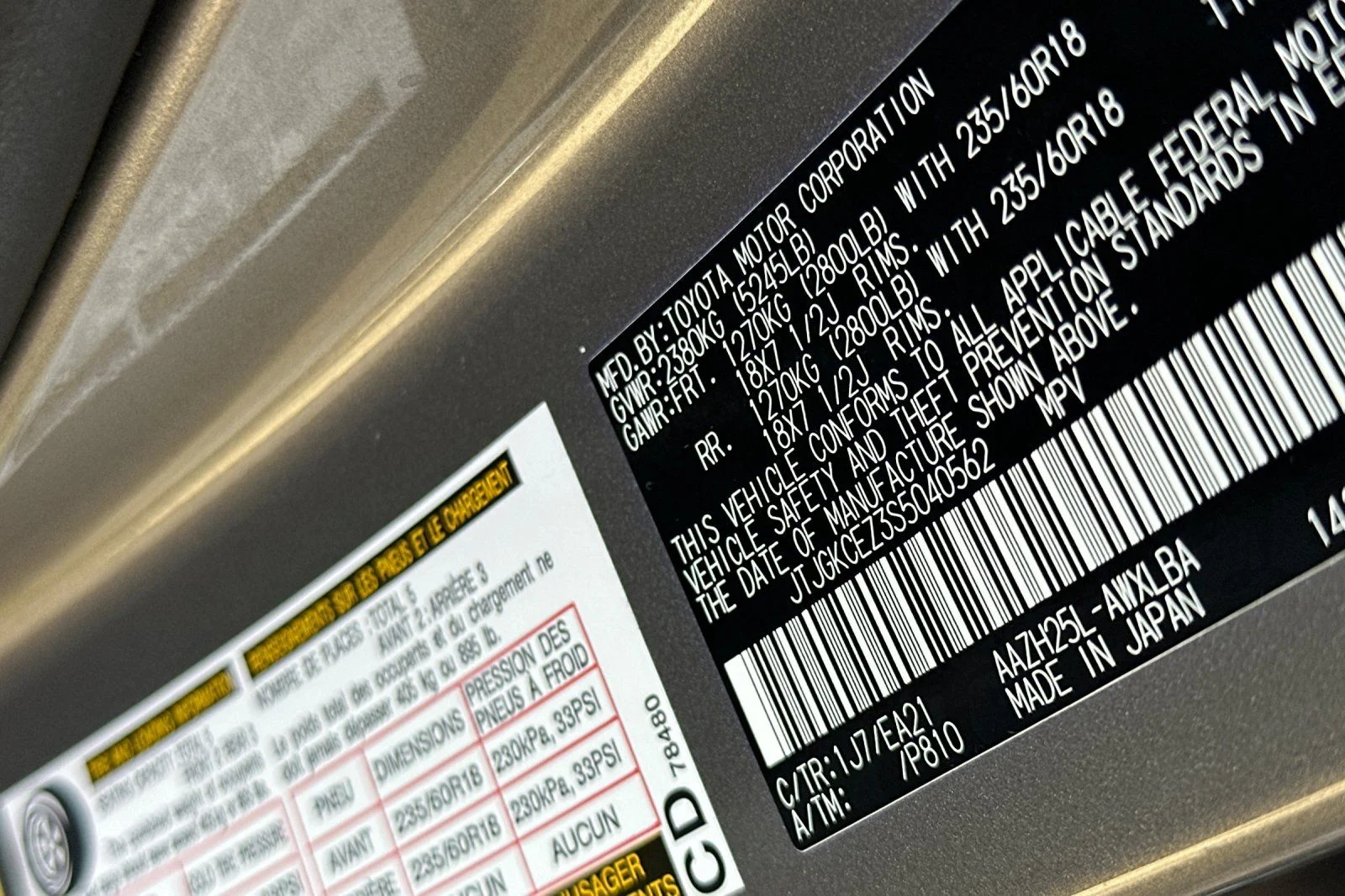 Certified Used 2025 ATOMIC SILVER Lexus 350h Premium image 22