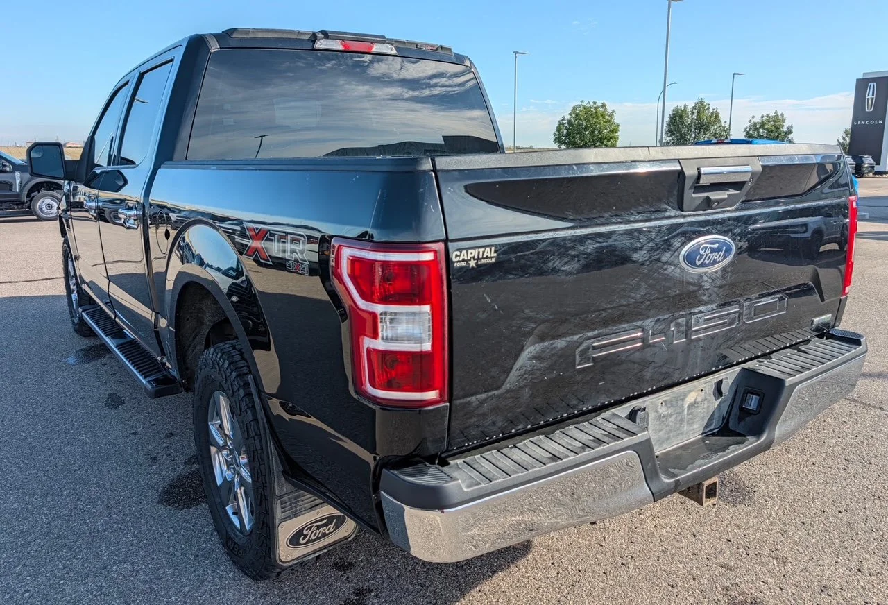 Used 2020 BLACK Ford XLT SuperCrew image 3