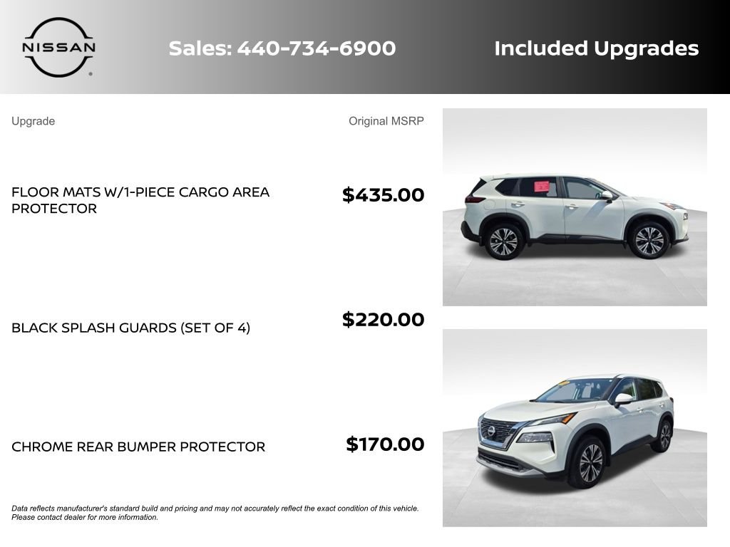 Certified Used 2023 Pearl White Nissan SV image 8