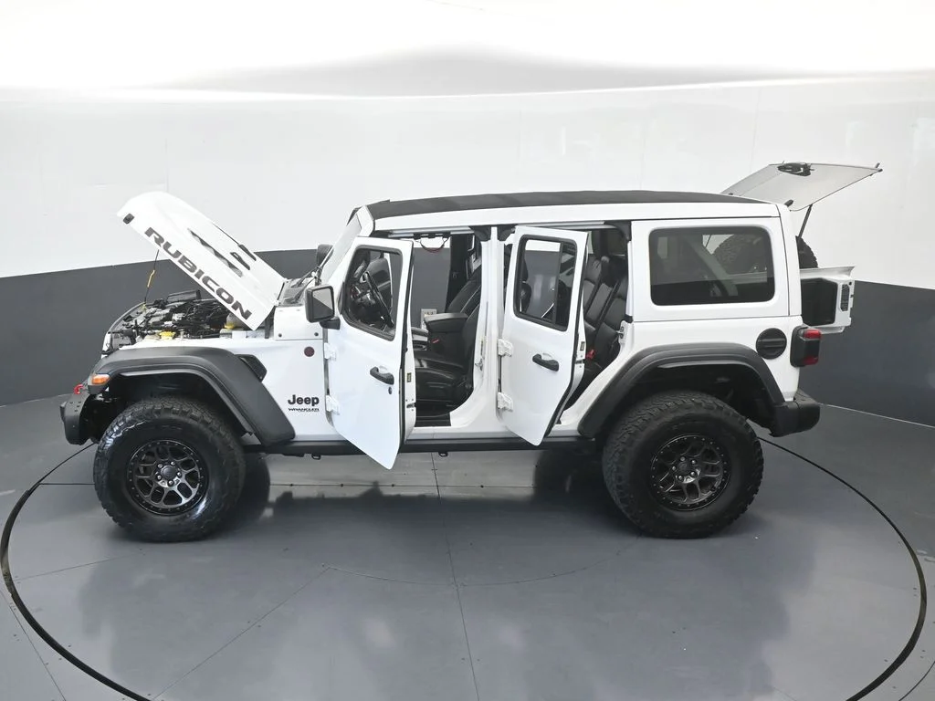 Used 2022 Bright White Clearcoat Jeep Unlimited Rubicon image 68