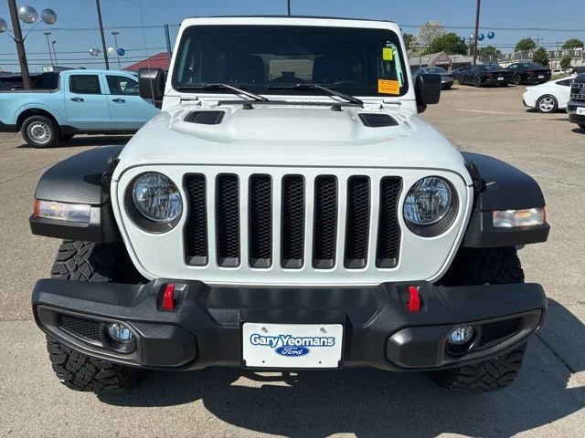 Used 2018 Bright White Clearcoat Jeep Unlimited Rubicon image 2