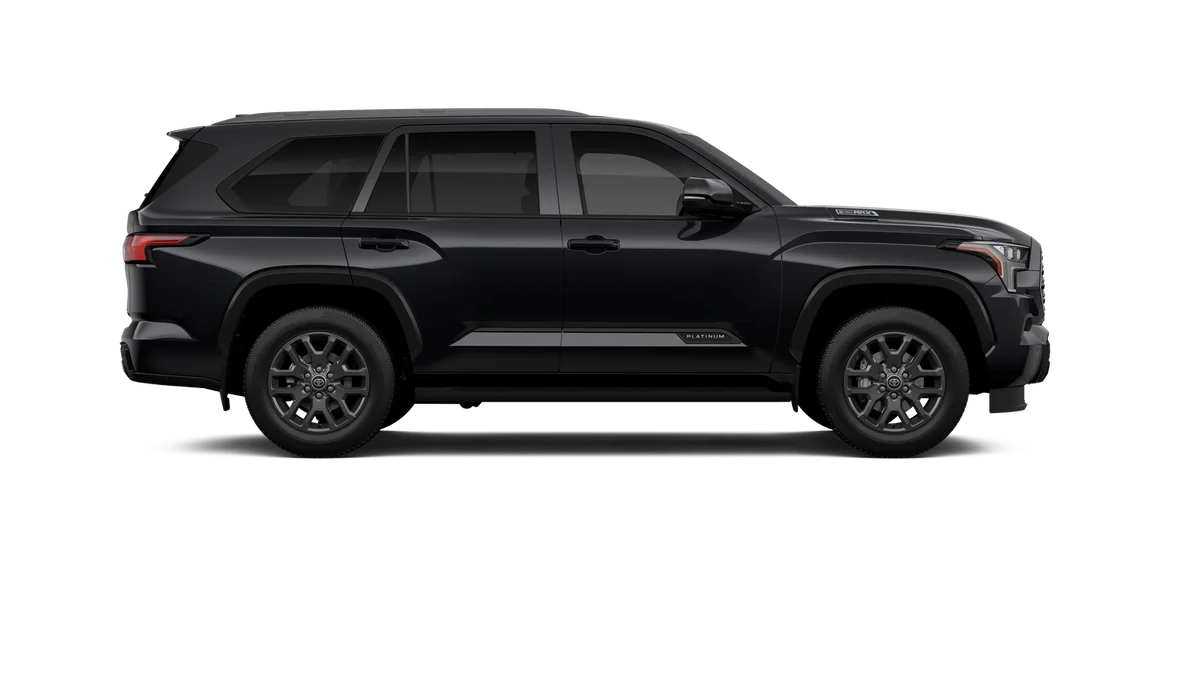 New 2026 Midnight Black Metallic Toyota Platinum image 12