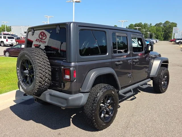 Used 2020 Gray Jeep Unlimited Sport image 12