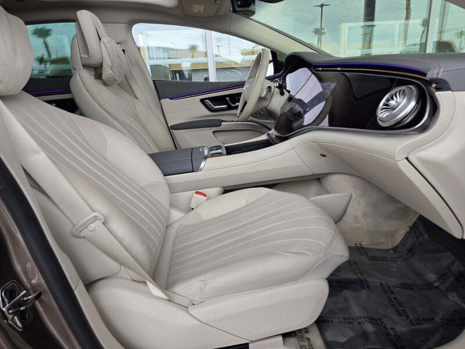 Certified Used 2024 Sonoran Brown Metallic Mercedes-Benz EQS 450 image 19
