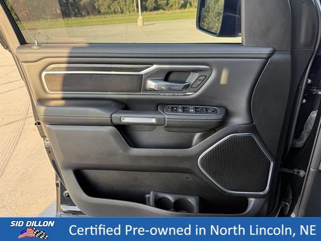 Used 2023 Diamond Black Crystal Pearlcoat Ram Laramie image 18