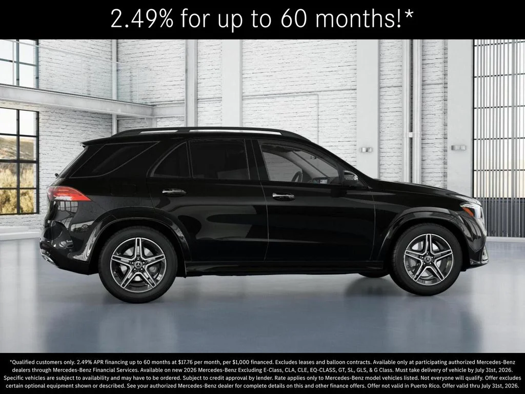 New 2026 Obsidian Black Metallic Mercedes-Benz GLE 350 image 17