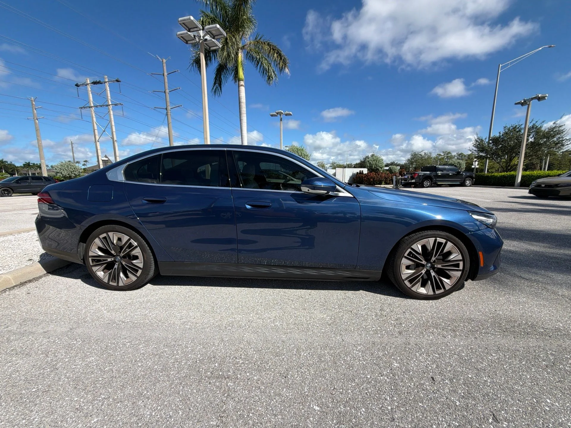 Used 2024 Blue Metallic BMW eDrive40 image 7