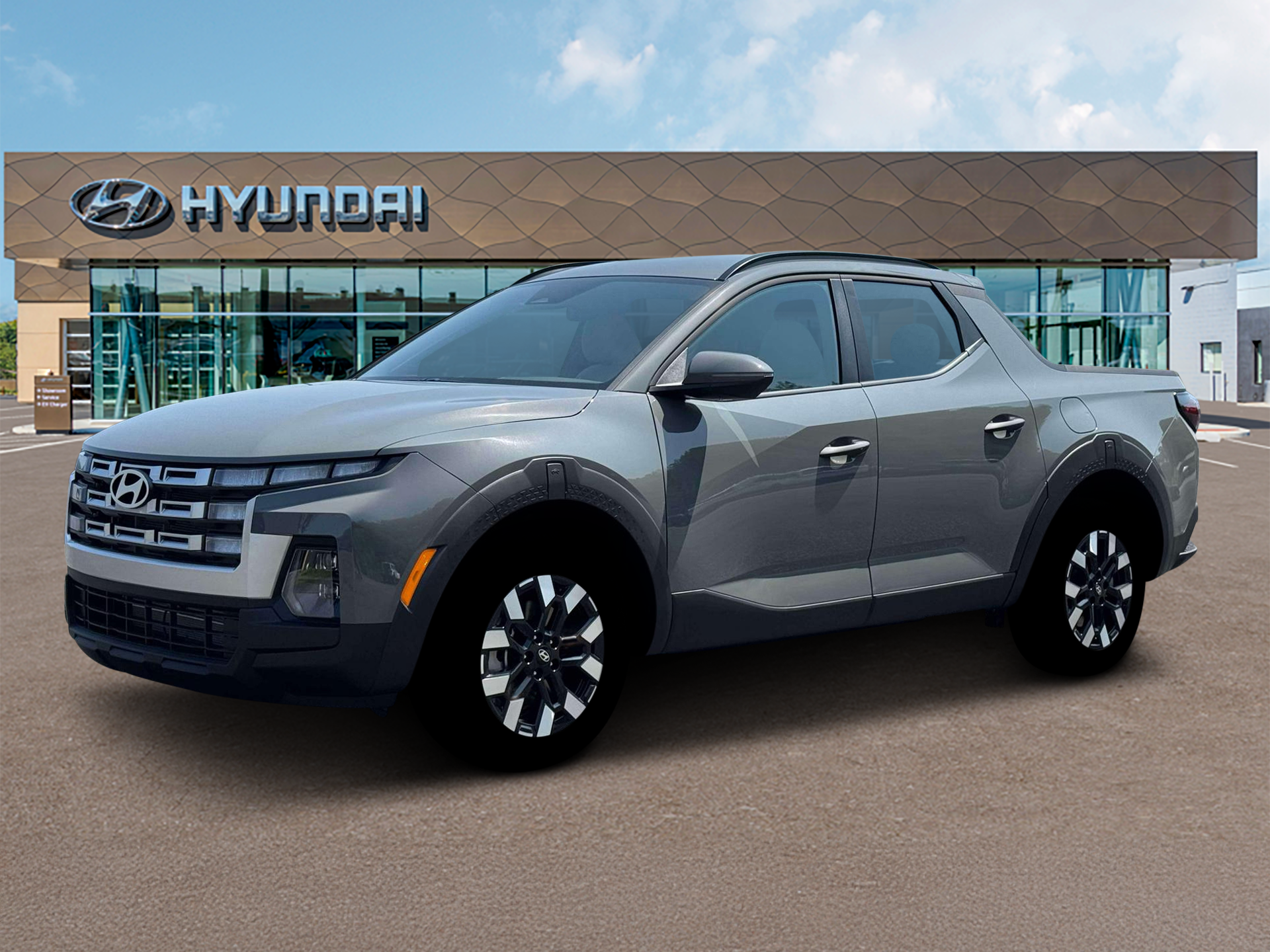 New 2026 Gray Hyundai SEL AWD image 2