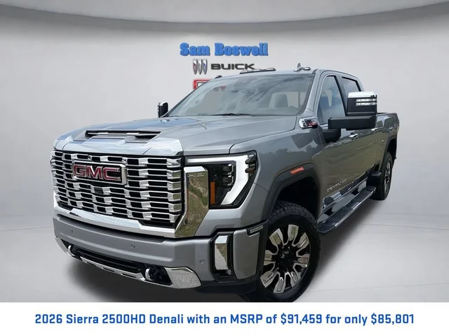 2026 GMC Sierra 2500 HD Denali