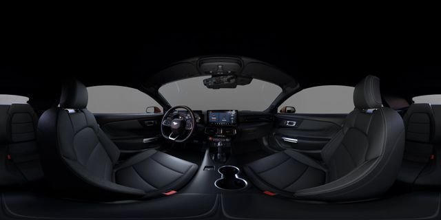 New 2026 Orange Fury Metallic Tri-coat Ford EcoBoost® Convertible image 8
