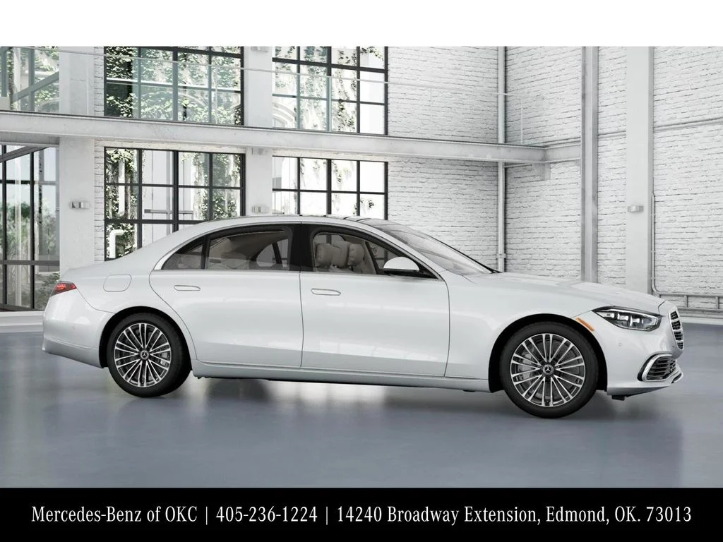 New 2026 White Mercedes-Benz S 580 image 14