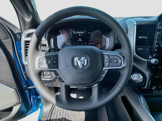 New 2026 Hydro Blue Pearl-Coat Exterior Paint RAM Laramie image 11