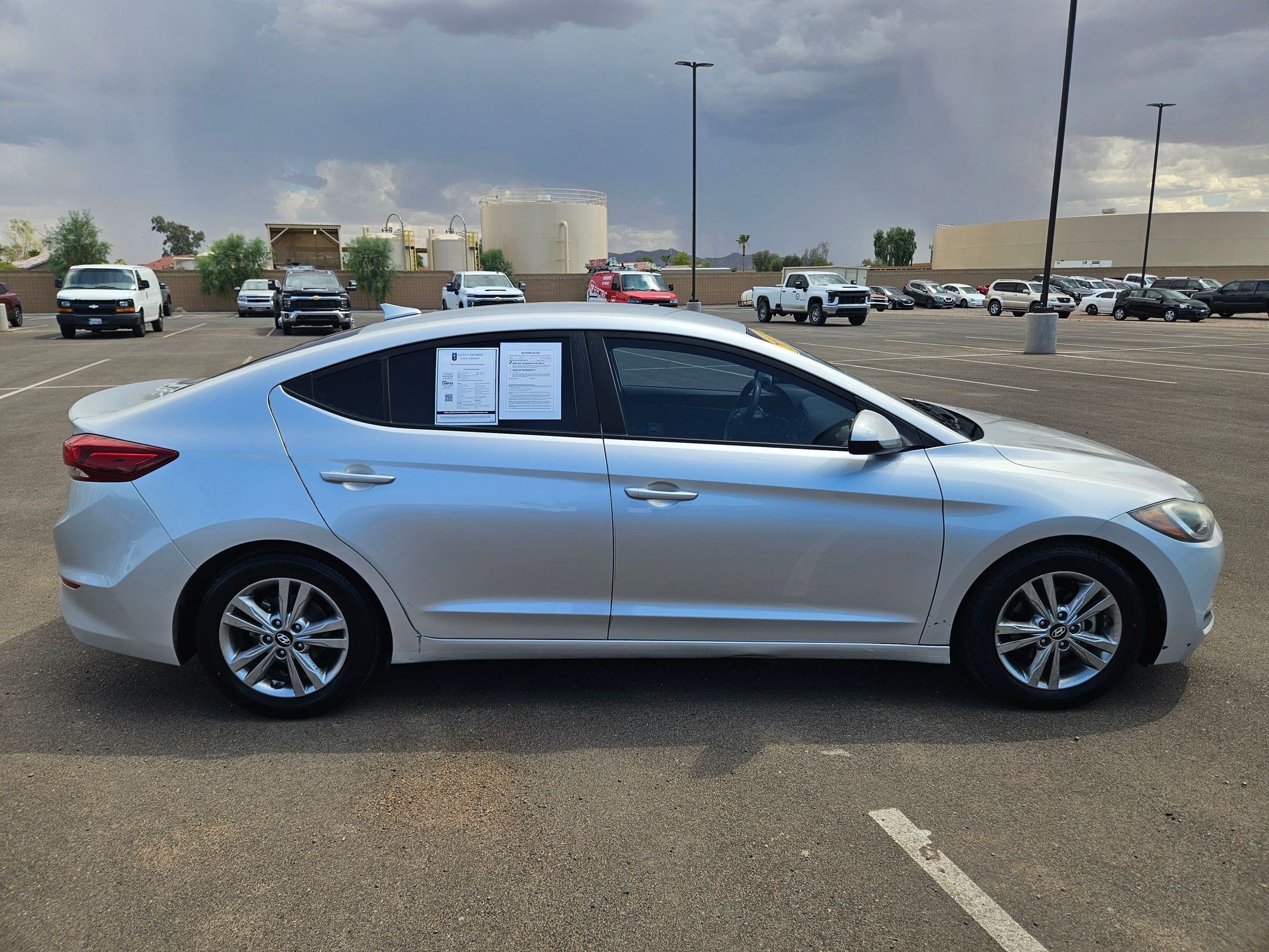 Used 2018 Symphony Silver Hyundai SEL image 6