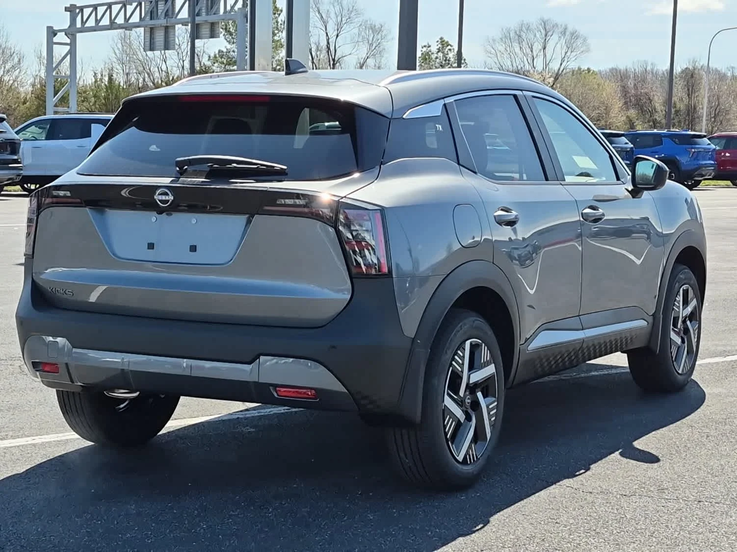 New 2026 Gun Metallic Nissan SV image 3