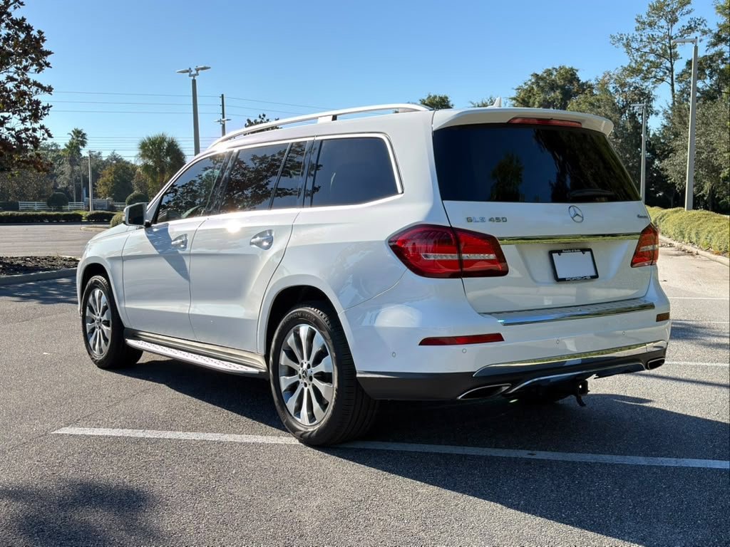 Used 2019 White Mercedes-Benz GLS 450 image 3