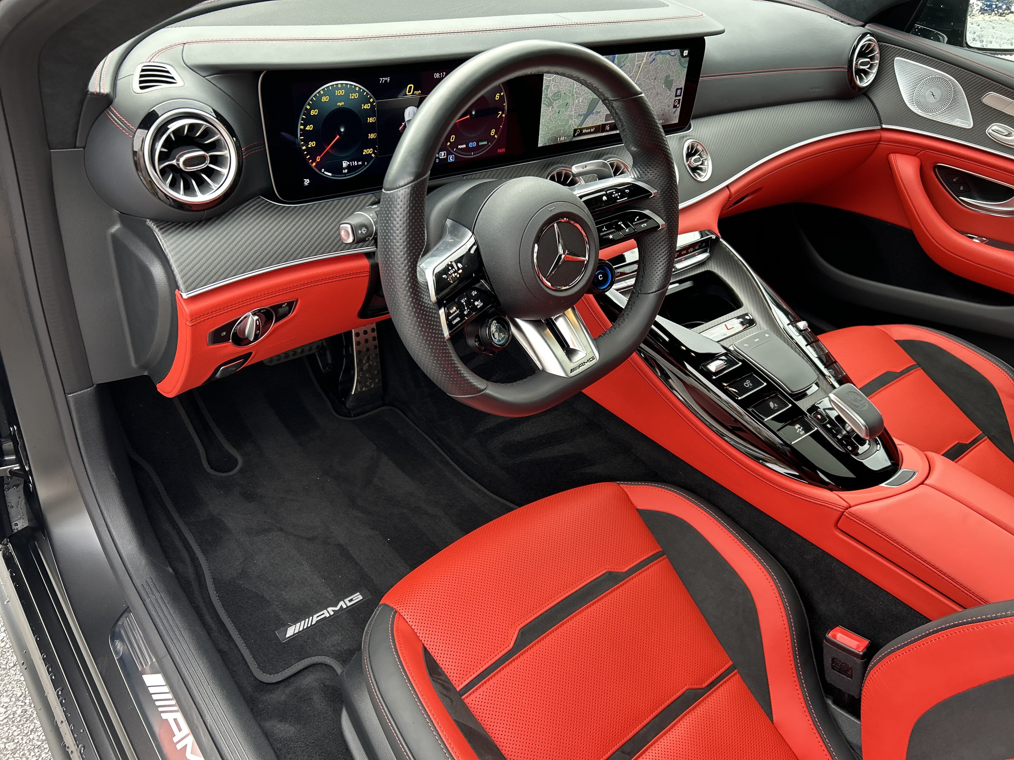 Certified Used 2022 MANUFAKTUR Graphite Grey Magno Mercedes-Benz AMG® GT 53 4-Door Coupe image 21