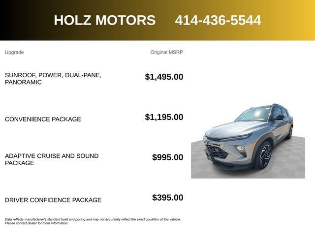 Certified Used 2024 Sterling Gray Metallic Chevrolet RS image 5