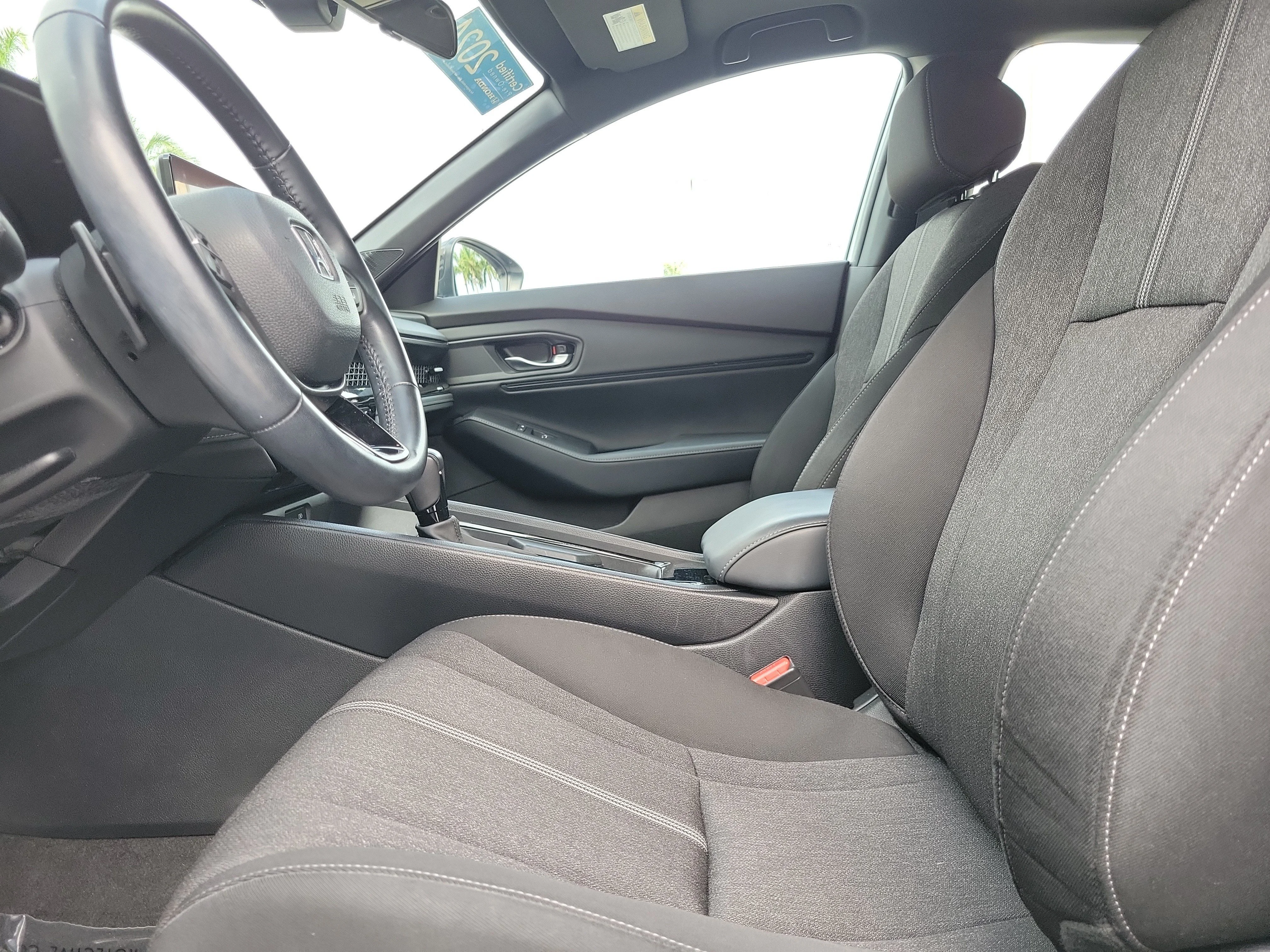 Used 2024 Platinum White Pearl Honda HYBRID SPORT image 21
