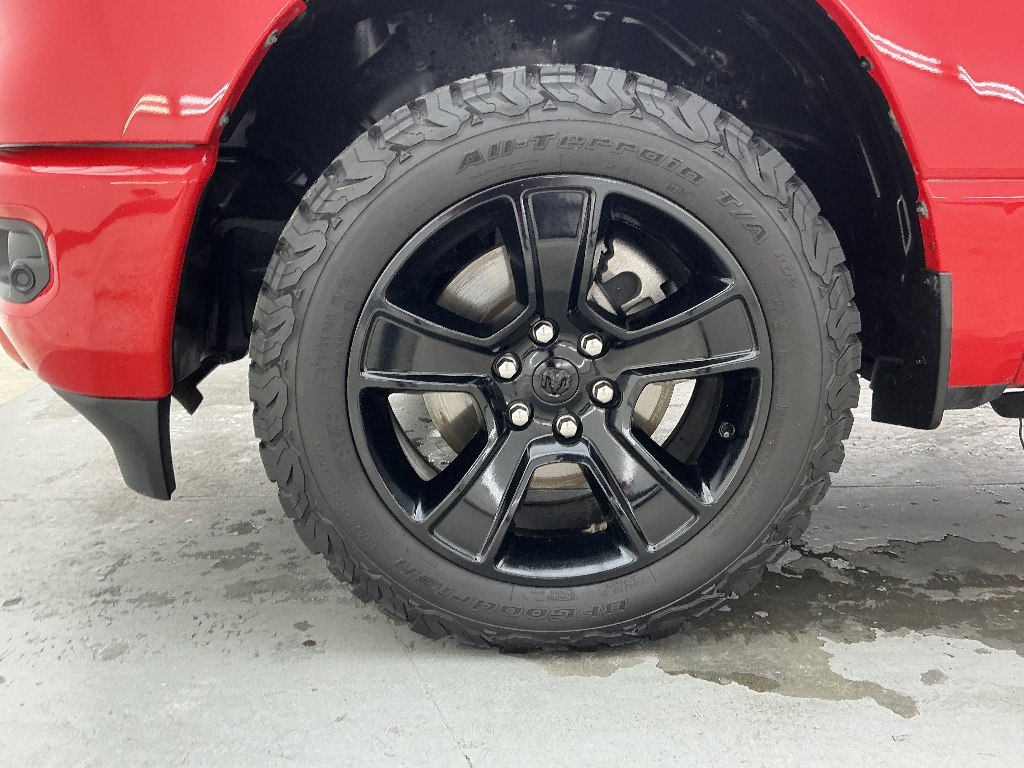 Used 2023 Flame Red Clearcoat Ram Big Horn image 18