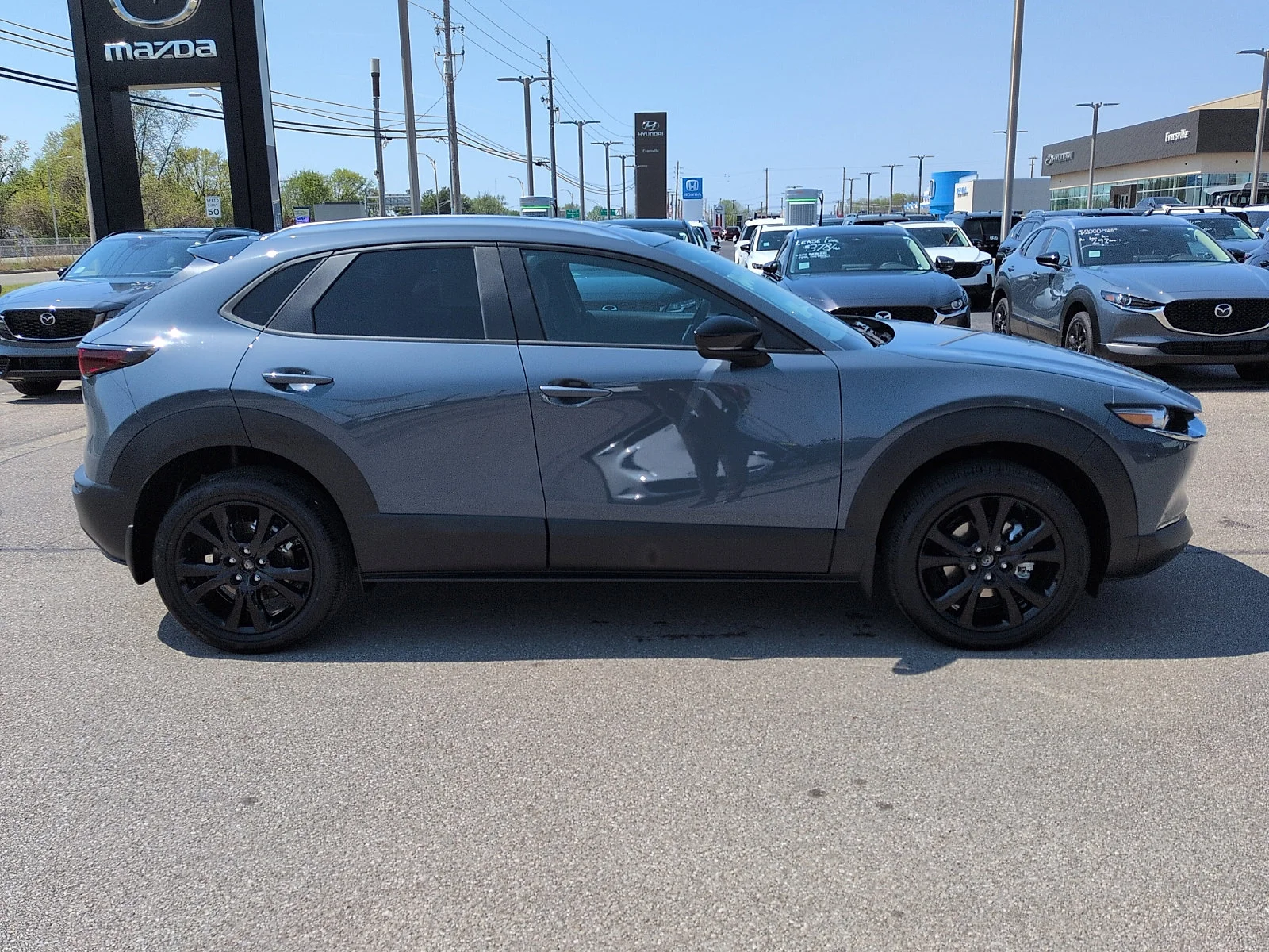 New 2026 Polymetal Gray Metallic Mazda 2.5 S Carbon Edition image 2