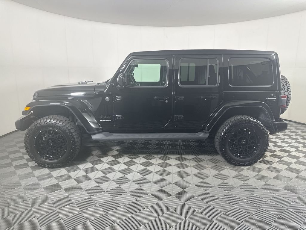 Used 2021 Black Jeep Unlimited Sahara High Altitude image 5