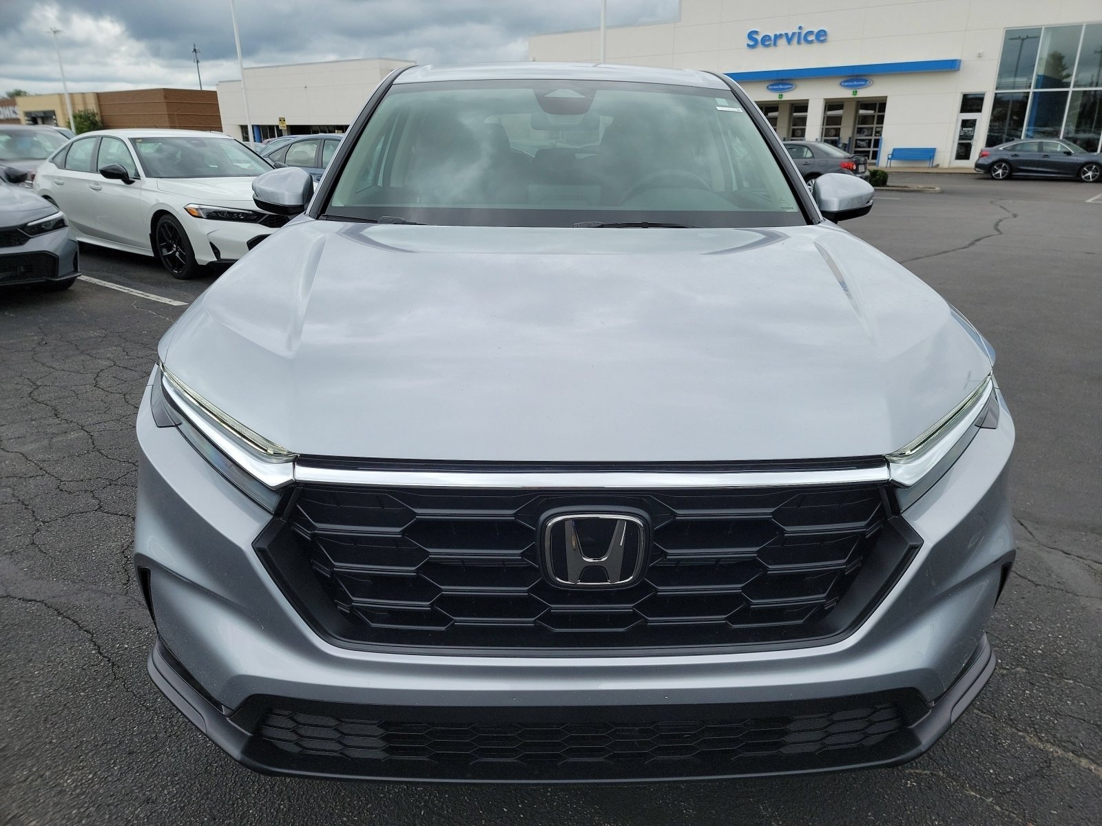 New 2026 Solar Silver Metallic Honda LX image 2