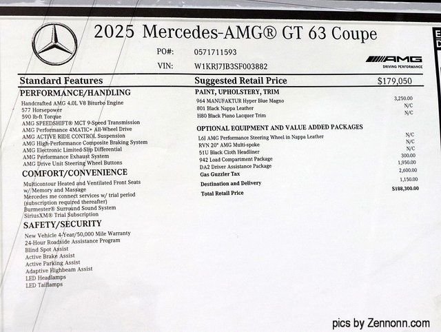 2025 Mercedes-Benz AMG GT Coupe 63 - Photo 31
