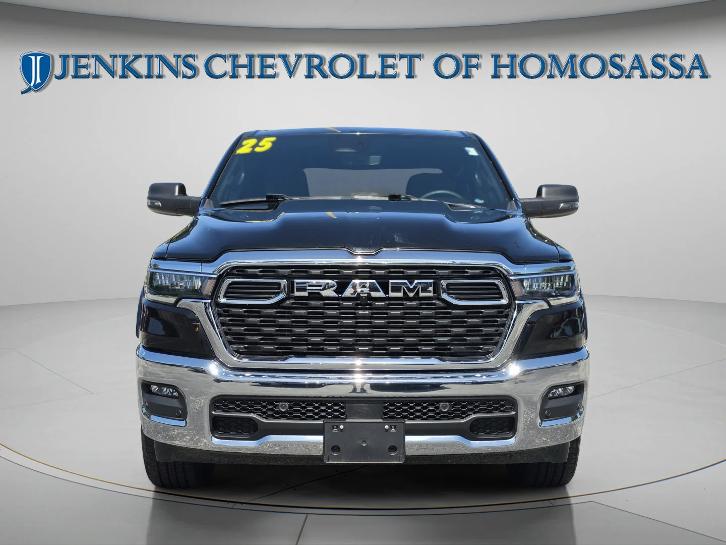 Used 2025 Diamond Black Crystal Pearlcoat Ram Big Horn image 11