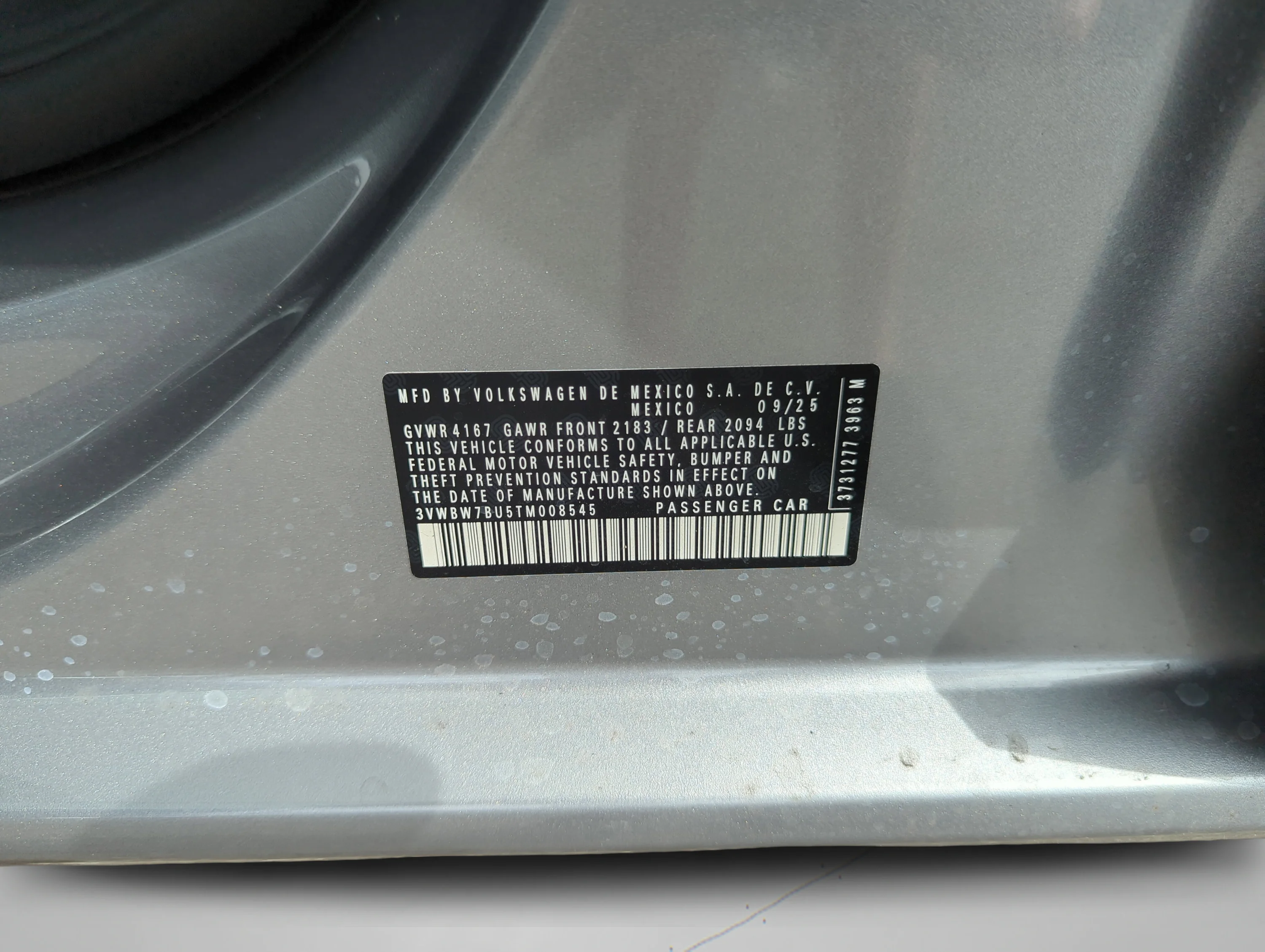 Used 2026 PYRITE SILVER M Volkswagen Sport image 14