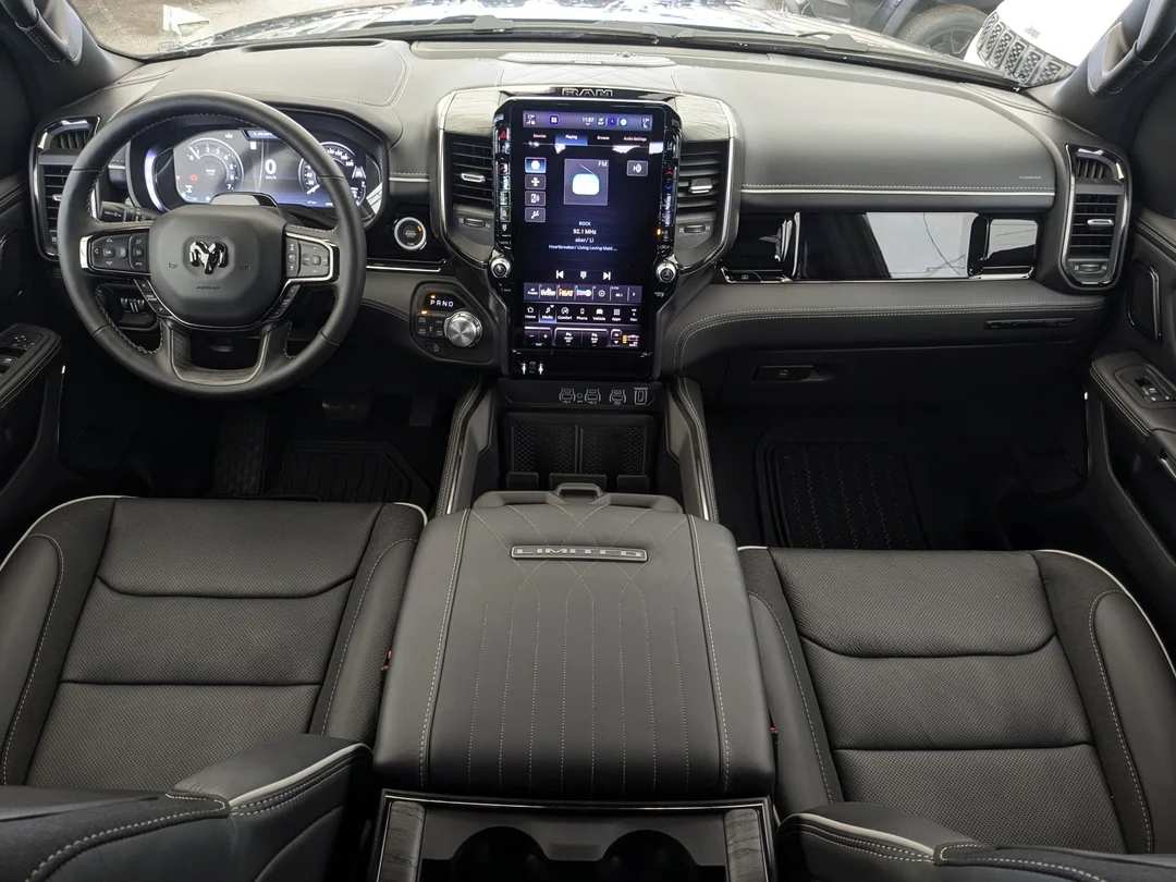 New 2026 Black RAM Limited - - 5.7L HEMI V8 - Pano Sunroof - 14.4 Uconnect - Surround Cam & More! image 26