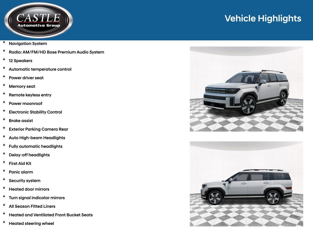 New 2027 White Hyundai Limited image 3