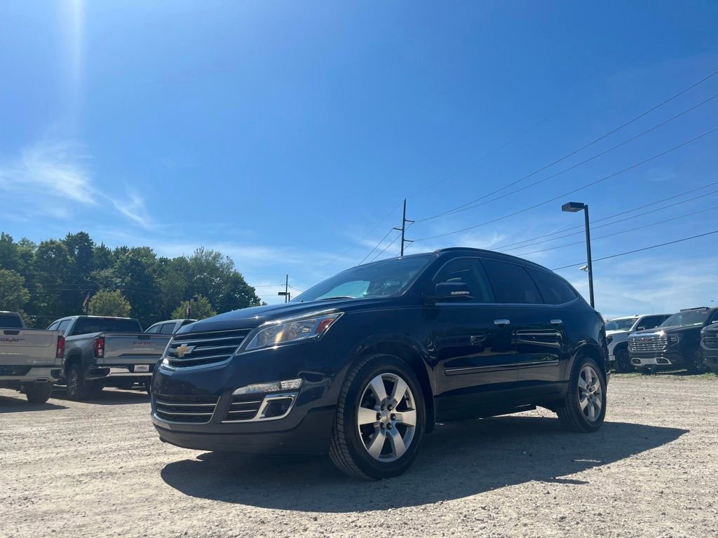 Used 2016 Chevrolet Traverse LTZ with VIN 1GNKRJKD1GJ313137 for sale in Brighton, MI