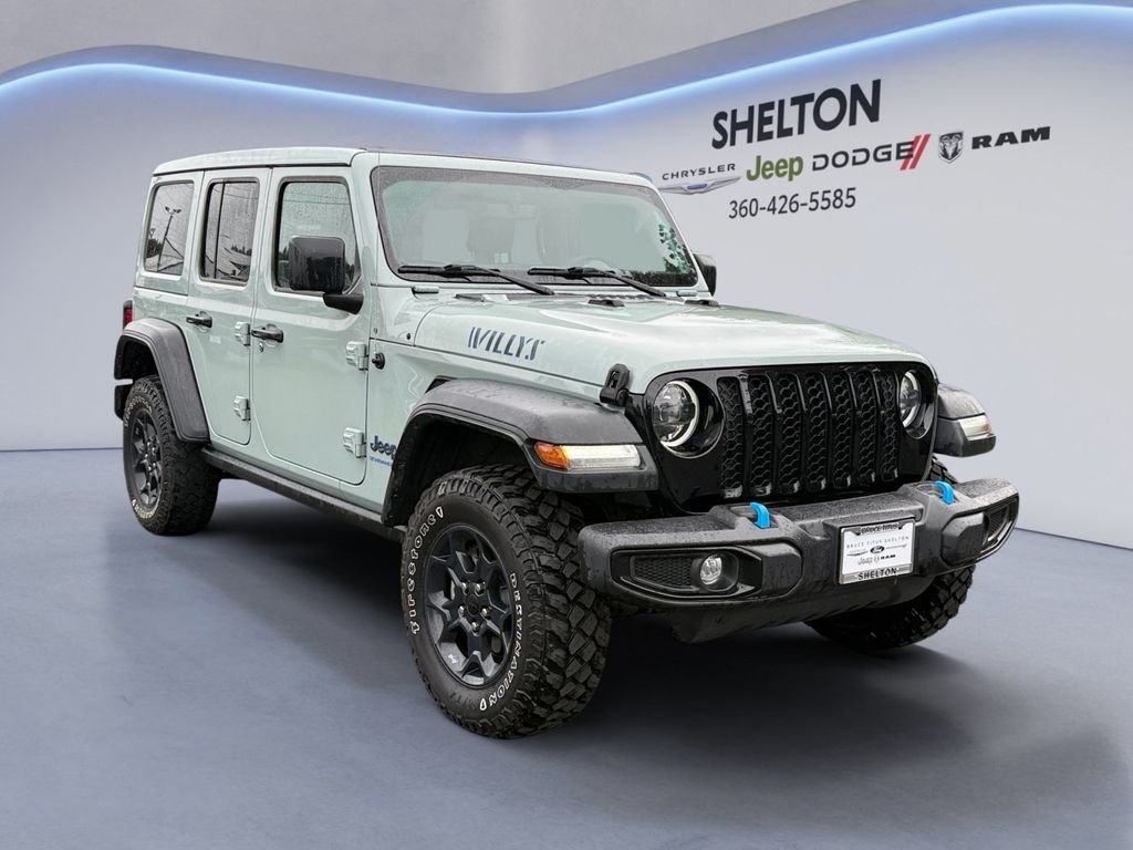 Used 2023 Gray Jeep Willys 4xe image 8